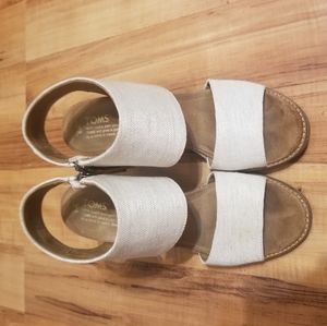 Toms Majorca Cutout Natural Yarn Dye
